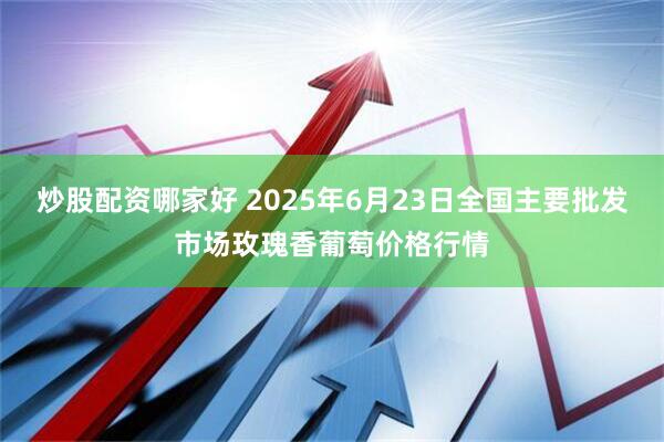炒股配资哪家好 2025年6月23日全国主要批发市场玫瑰香葡萄价格行情